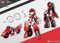 [Pre-Order] Big Firebird Magic Henshin Girls XX-01 Red Motor -Action Figures Store a499762007