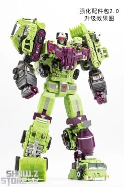 Jinbao Upgrade Kits For Devastator Gravity Builder Green Version -Action Figures Store a57e662508