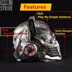 WeiJiang Optimus Prime Wearable Helmet W/ Talking Voice & Voice Changer 21 WeiJiang Optimus Prime Wearable Helmet W/ Talking Voice & Voice Changer -Action Figures Store a7ef459078