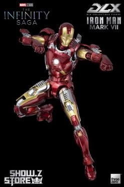 Threezero 1/12 Marvel Studio The Infinity Saga DLX Iron Man Mark 7 -Action Figures Store ac0f92935d