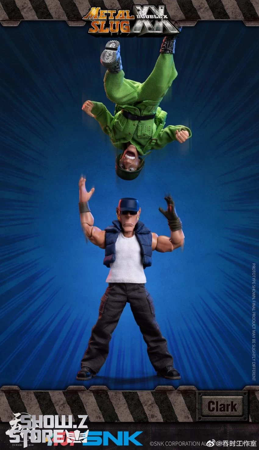 Tunshi Studio 1/12 SNK Licensed Metal Slug 3 Clark 6 Tunshi Studio 1/12 SNK Licensed Metal Slug 3 Clark - Image 4