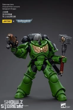 JoyToy Source 1/18 Warhammer 40K Salamanders Assault Intercessors Sergeant Krajax -Action Figures Store ae6244774b