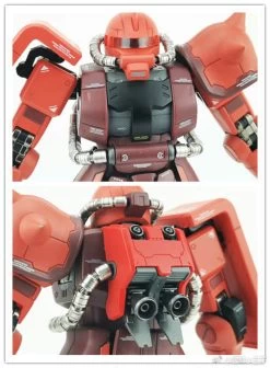 Metal Soldier MS 1/100 MS-06S MS06S Char's Zaku II Side 3 Side3 Red Comet Gundam Mobile Suit -Action Figures Store b013c762a5