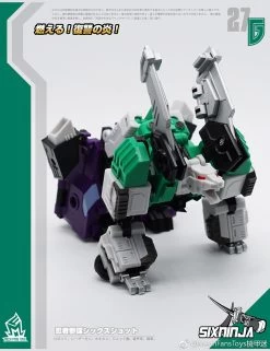 MechFansToys MF-27G SixNinja Sixshot G1 Version 17 MechFansToys MF-27G SixNinja Sixshot G1 Version -Action Figures Store b0edb4314c