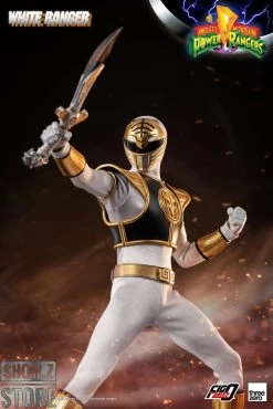 Threezero Studio 1/6 Mighty Morphin Power Rangers White Ranger -Action Figures Store b20fb3b6ea