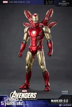 ZT Toys Marvel Licensed 1/10 Iron Man Mark 85 2.0 Version -Action Figures Store b5e6cf0f07