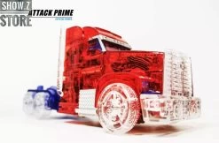 APC Toys APC-001 Attack Prime TFP Optimus Prime Clear Version W/ Clear Wheels -Action Figures Store b842ba0e62