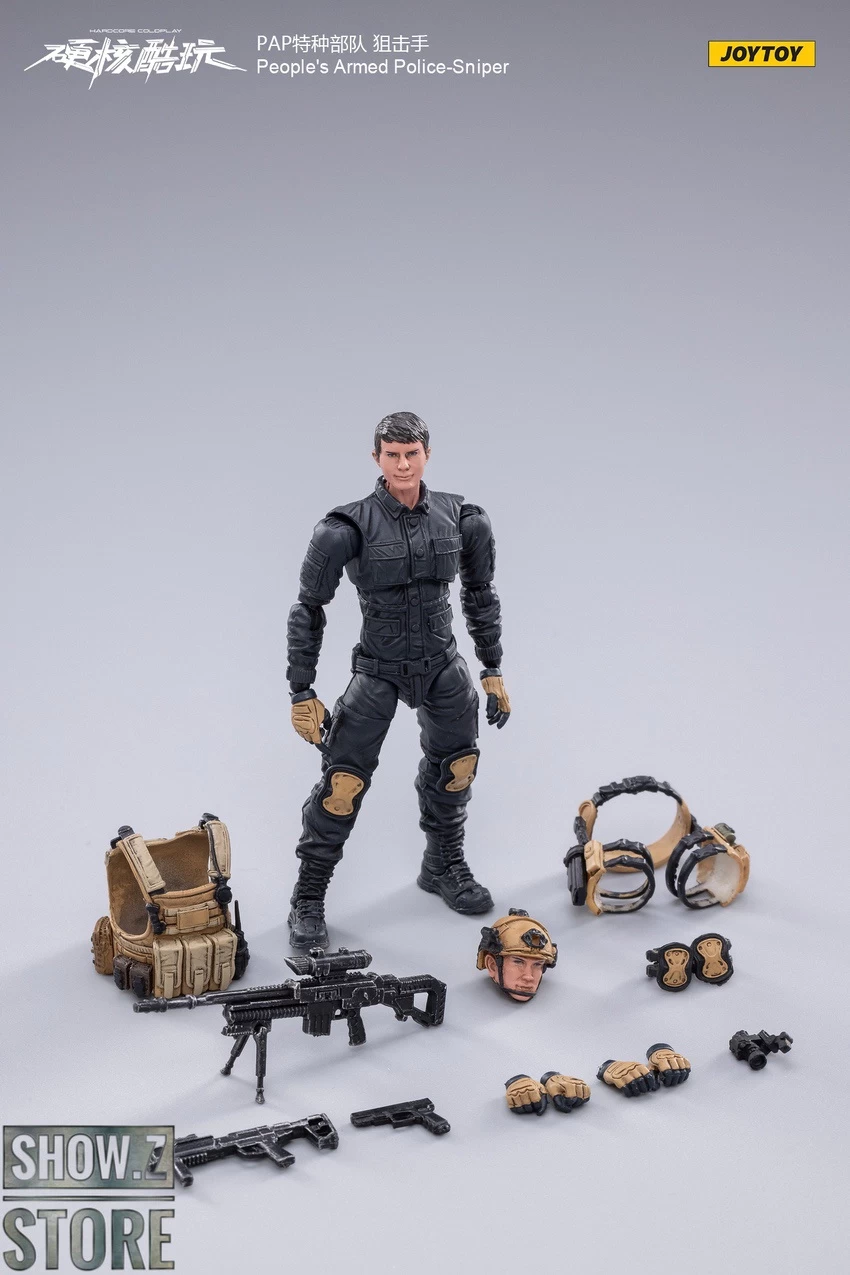 JoyToy Source 1/18 People’s Armed Police Sniper 7 JoyToy Source 1/18 People’s Armed Police Sniper - Image 5