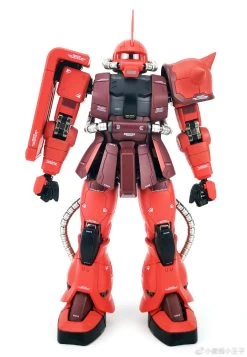 Metal Soldier MS 1/100 MS-06S MS06S Char's Zaku II Side 3 Side3 Red Comet Gundam Mobile Suit -Action Figures Store ba7c99bf54