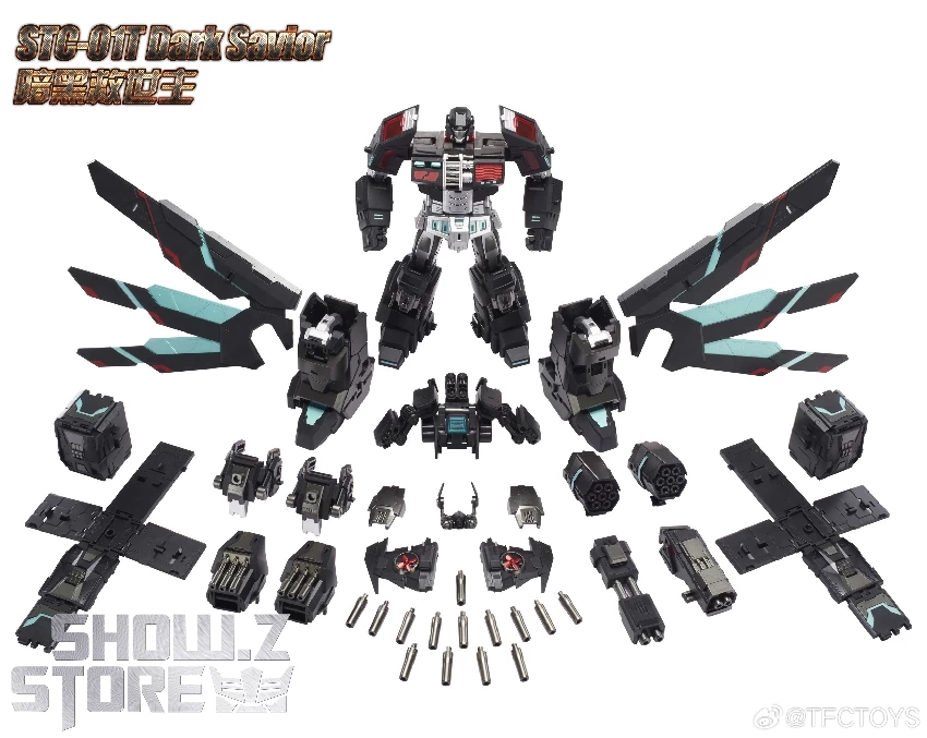 TFC Toys STC-01T Supreme Tactical Commander Dark Savior Carrier Version 9 TFC Toys STC-01T Supreme Tactical Commander Dark Savior Carrier Version - Image 7