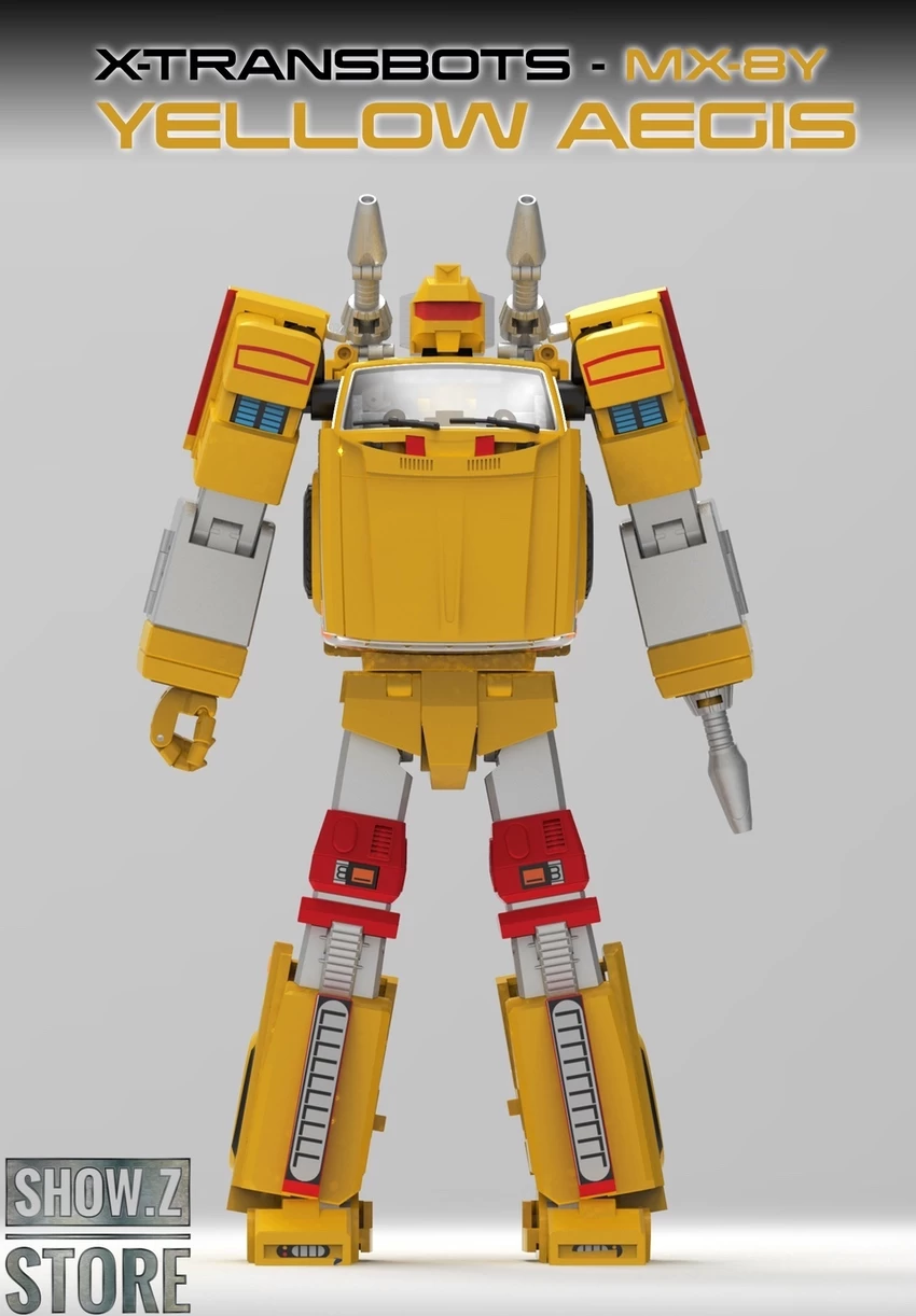 XTransbots MX-8Y Aegis Trailbreaker Yellow Diamond Version 20 XTransbots MX-8Y Aegis Trailbreaker Yellow Diamond Version - Image 18