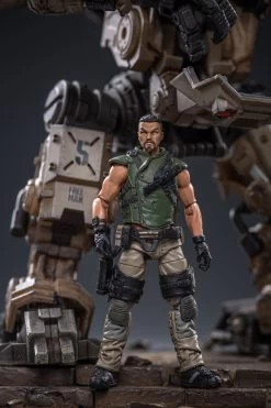 JoyToy Source Acid Rain 1/18 Freeman Machine Armor W/ Pilot Mechas & Soldiers Figure Set Desert Brown Version -Action Figures Store c3cd2640a3
