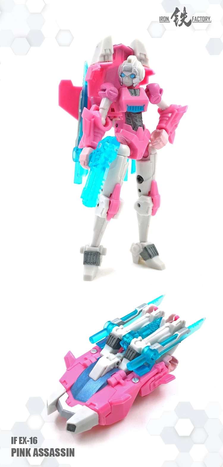 IronFactory IF-EX16 Pink Assassin Arcee 8 IronFactory IF-EX16 Pink Assassin Arcee - Image 6