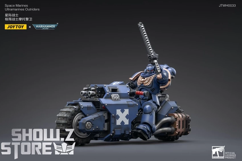 JoyToy Source 1/18 Warhammer 40K Space Marines Ultramarines Outriders 11 JoyToy Source 1/18 Warhammer 40K Space Marines Ultramarines Outriders - Image 9