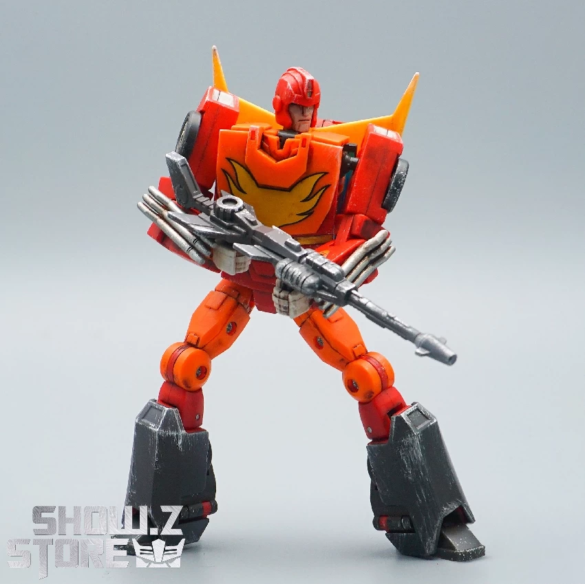 MechFansToys MS-19C Flame Commander Rodimus Prime Battle Damaged Version 4 MechFansToys MS-19C Flame Commander Rodimus Prime Battle Damaged Version - Image 2