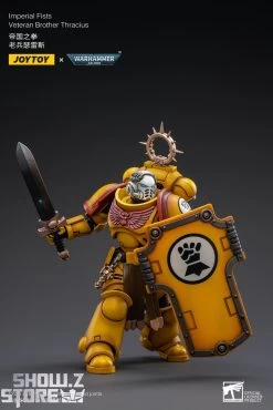 JoyToy Source 1/18 Warhammer 40K Imperial Fists Veteran Brother Thracius -Action Figures Store c8c4e7b6f3