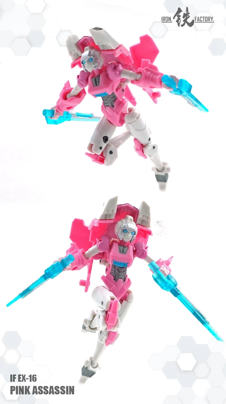 IronFactory IF-EX16 Pink Assassin Arcee 6 IronFactory IF-EX16 Pink Assassin Arcee - Image 4