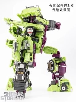 Jinbao Upgrade Kits For Devastator Gravity Builder Yellow Version -Action Figures Store cc2f45cbd6