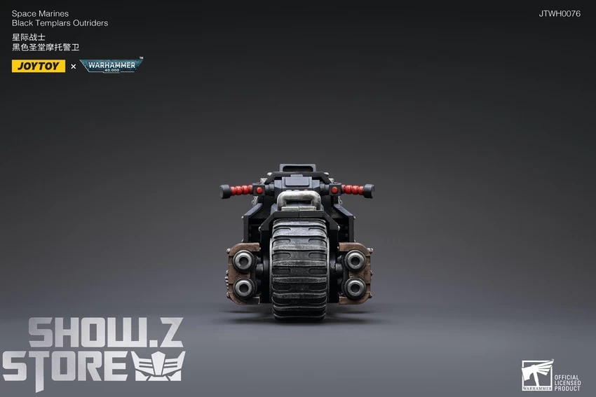 JoyToy Source 1/18 Warhammer 40K Space Marines Black Templars Outriders 9 JoyToy Source 1/18 Warhammer 40K Space Marines Black Templars Outriders - Image 7