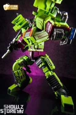 Jinbao DF03 Builder.D Devastator Green Version Set Of 6 Oversized Version -Action Figures Store cdbb86bd3e