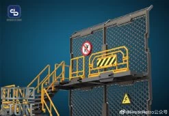 FreshRetro 1/18 1/24 SIB05 Scene In Box Iron Net Base-A Model Kit -Action Figures Store cf5adf9c85