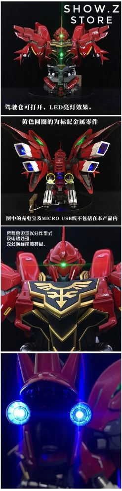 BSC Yihui YH Model 1/35 MSN-06S MNS06S SINANJU New Zeon Customized Gundam Bust Model Kit 21 BSC Yihui YH Model 1/35 MSN-06S MNS06S SINANJU New Zeon Customized Gundam Bust Model Kit -Action Figures Store d1d5de8bb5