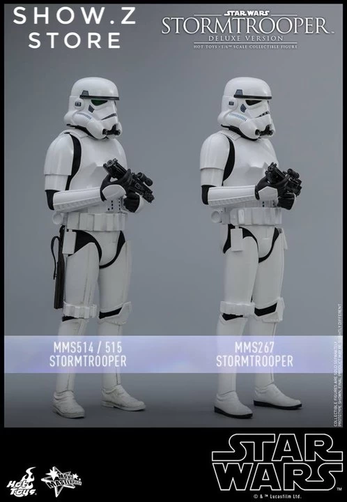 Hot Toys 1/6 Stormtrooper Storm Trooper MMS515 Star Wars Deluxe Version 5 Hot Toys 1/6 Stormtrooper Storm Trooper MMS515 Star Wars Deluxe Version - Image 3