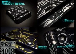 SNAP Remote Smoke Display Stand W/ LED Gold Version -Action Figures Store d3b7612a98