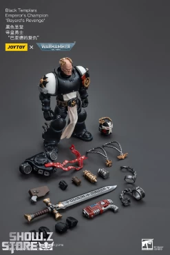 JoyToy Source 1/18 Warhammer 40K Black Templars Emperor's Champion Bayard's Revenge -Action Figures Store d735d2b602