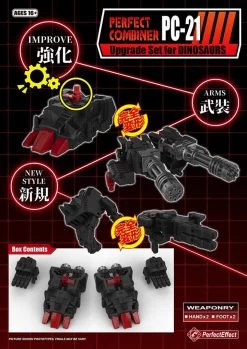 Perfect Effect PE PC-21 Perfect Combiner Upgrade Kit For POTP Volcanicus -Action Figures Store d85522cd4d