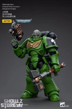 JoyToy Source 1/18 Warhammer 40K Salamanders Assault Intercessors Sergeant Krajax -Action Figures Store d9063d715c