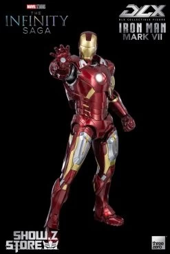 Threezero 1/12 Marvel Studio The Infinity Saga DLX Iron Man Mark 7 -Action Figures Store da0249fedb