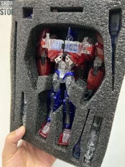APC Toys APC-001 Attack Prime TFP Optimus Prime Clear Version W/ Black Wheels -Action Figures Store e2f090837f