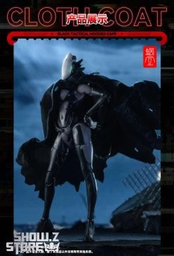 Snail Shell Black Tactical Hooded Cape For 1/10 & 1/12 Mecha Girl 19 Snail Shell Black Tactical Hooded Cape For 1/10 & 1/12 Mecha Girl -Action Figures Store e3ee354739
