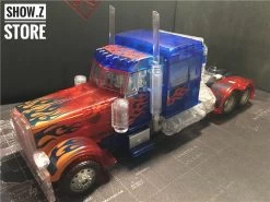 4th Party Family Mart Exclusive Leader Class Buster Opitmus Prime Clear Version -Action Figures Store e4c9d9c344