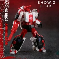 IronFactory EX-26A Racing Bros Annihilator Red Alert 21 IronFactory EX-26A Racing Bros Annihilator Red Alert -Action Figures Store e509d4596a