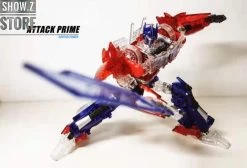 APC Toys APC-001 Attack Prime TFP Optimus Prime Clear Version W/ Clear Wheels -Action Figures Store e69ab4f590