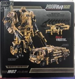 WeiJiang M-02 Robot Force Hound Oversized Black Apple Alloy Desert Version -Action Figures Store e6b12a9f88