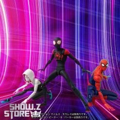 Sentinel Toys SV-ACTION Spider-Man: Into The Spider-Verse Spider-Gwen & Spider-Ham -Action Figures Store e838f99abc