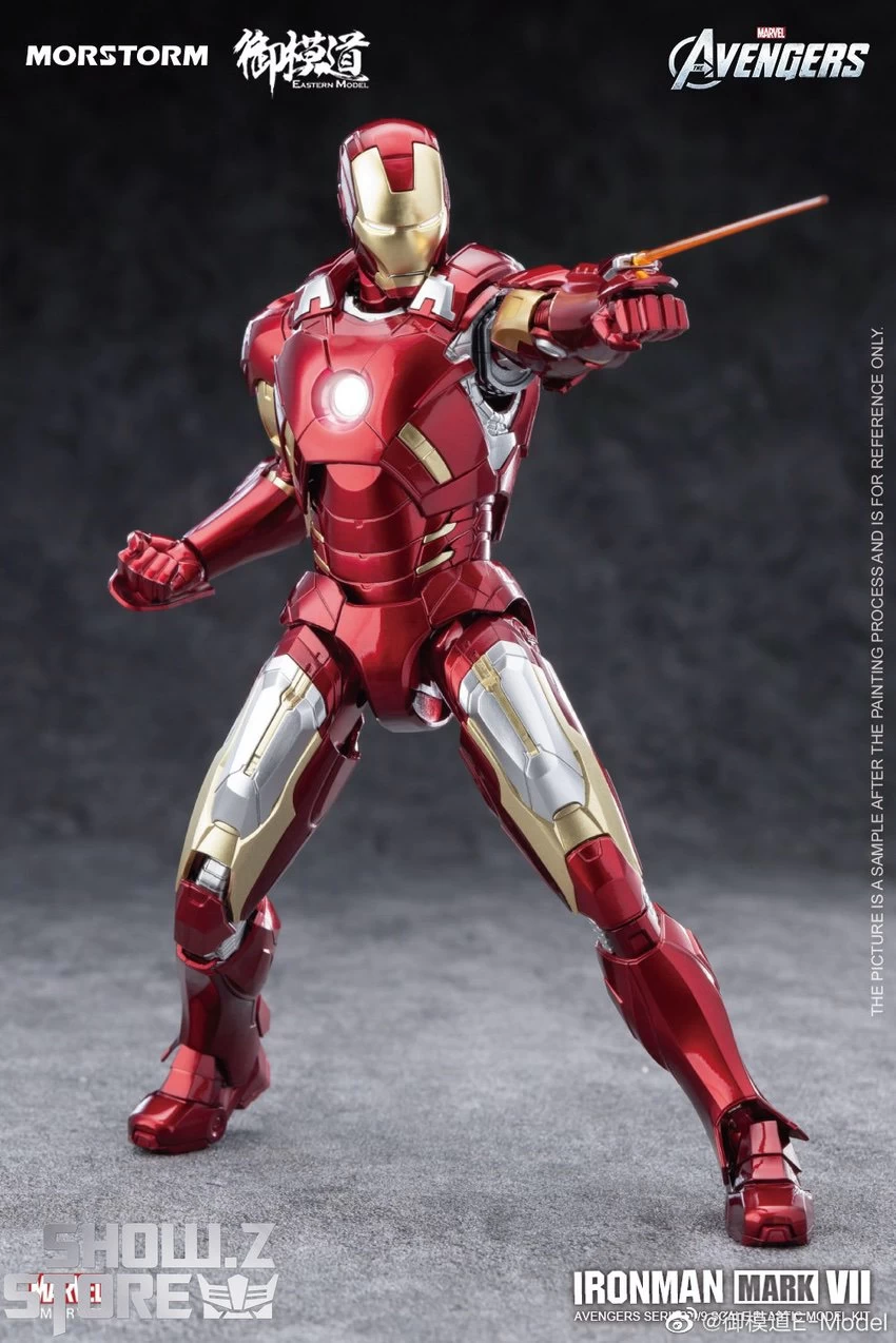 Eastern Model 1/9 Iron Man Mark 7 Model Kit 22 Eastern Model 1/9 Iron Man Mark 7 Model Kit - Image 20