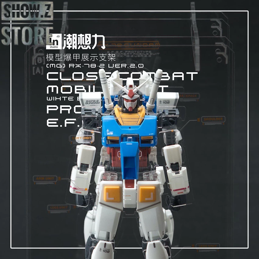 Inforce MG02 MG 1/100 RX-78-2 GUNDAM Ver.2.0 Internal Structure Showcase Display 6 Inforce MG02 MG 1/100 RX-78-2 GUNDAM Ver.2.0 Internal Structure Showcase Display - Image 4