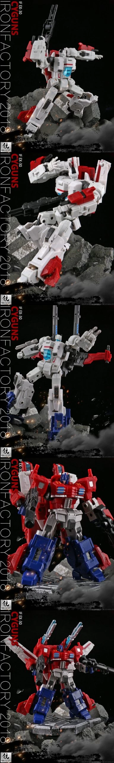 IronFactory EX-30 Cyguns Skyfire Jetfire 14 IronFactory EX-30 Cyguns Skyfire Jetfire - Image 12