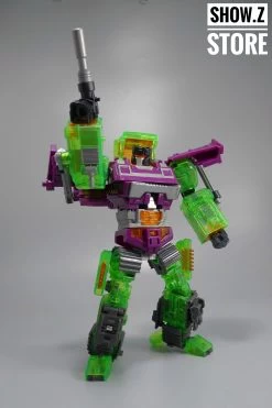 NBK NBK-03C Bulldozer Bonecrusher Clear Version -Action Figures Store ee881f6e59