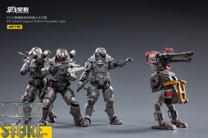 JoyToy Source 1/18 X12 Attack-Support Robot Firepower Type 12 JoyToy Source 1/18 X12 Attack-Support Robot Firepower Type - Image 10