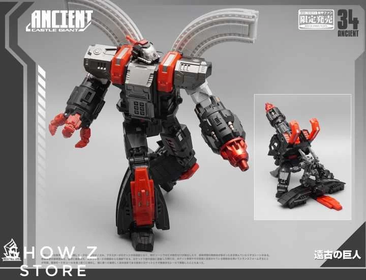 MechFansToys MF-34A Ancient Castle Giant Omega Supreme Special Black Version W/ DA-20 5 MechFansToys MF-34A Ancient Castle Giant Omega Supreme Special Black Version W/ DA-20 - Image 3
