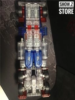 4th Party Family Mart Exclusive Leader Class Buster Opitmus Prime Clear Version -Action Figures Store f4d1d49949