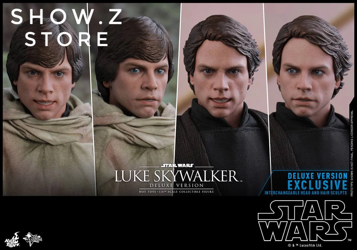 Hot Toys HT 1/6 Luke Skywalker MMS517 Star Wars: Return Of The Jedi Deluxe Version 5 Hot Toys HT 1/6 Luke Skywalker MMS517 Star Wars: Return Of The Jedi Deluxe Version - Image 3