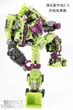 Jinbao Upgrade Kits For Devastator Gravity Builder Green Version -Action Figures Store f9158189ca