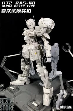 Rodams 1/72 RAS-40 Alpha Boxer RX-78 GP03S Gundam Model Kit Clear Version -Action Figures Store f97dd2699e 1