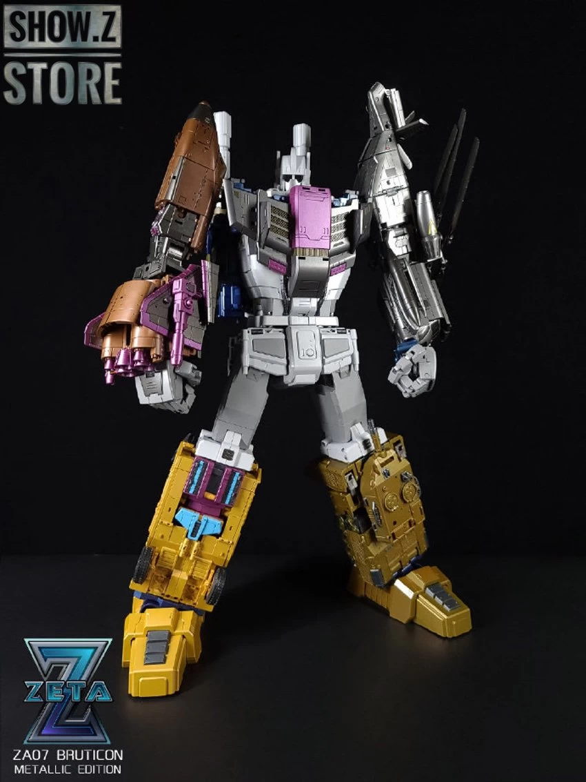 Zeta Toys ZA-07 Bruticon Bruticus Metallic Edition Full Set Of 5 6 Zeta Toys ZA-07 Bruticon Bruticus Metallic Edition Full Set Of 5 - Image 4